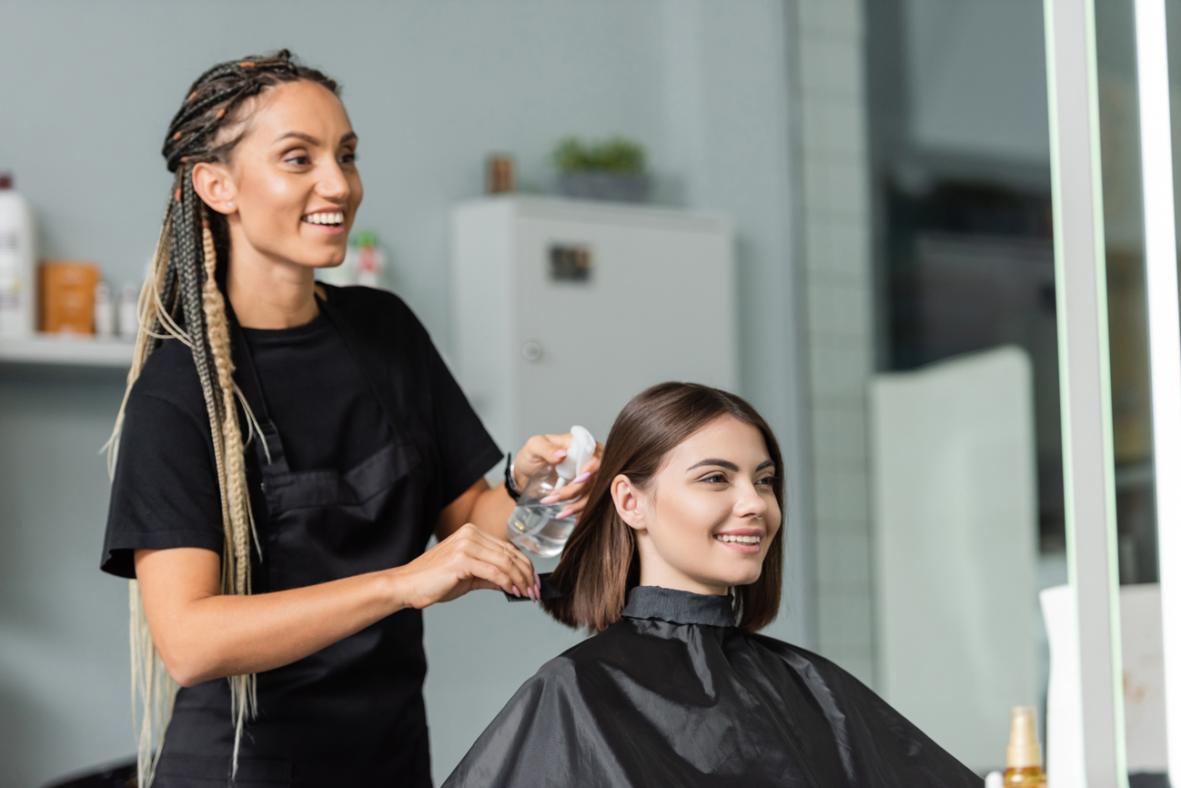 Hair salon appointment